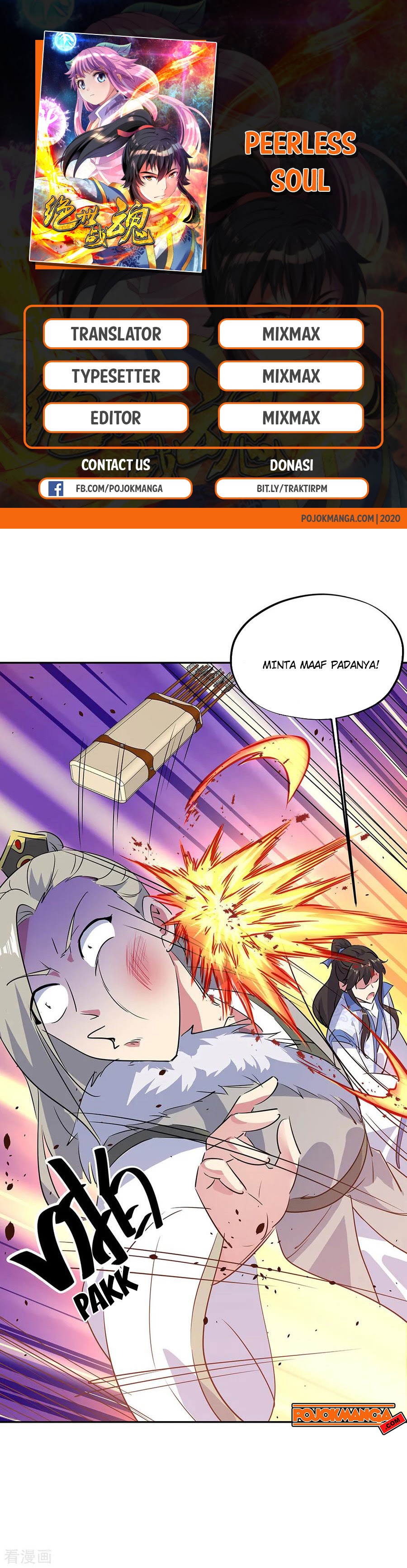 Peerless Soul Chapter 196 Bahasa Indonesia